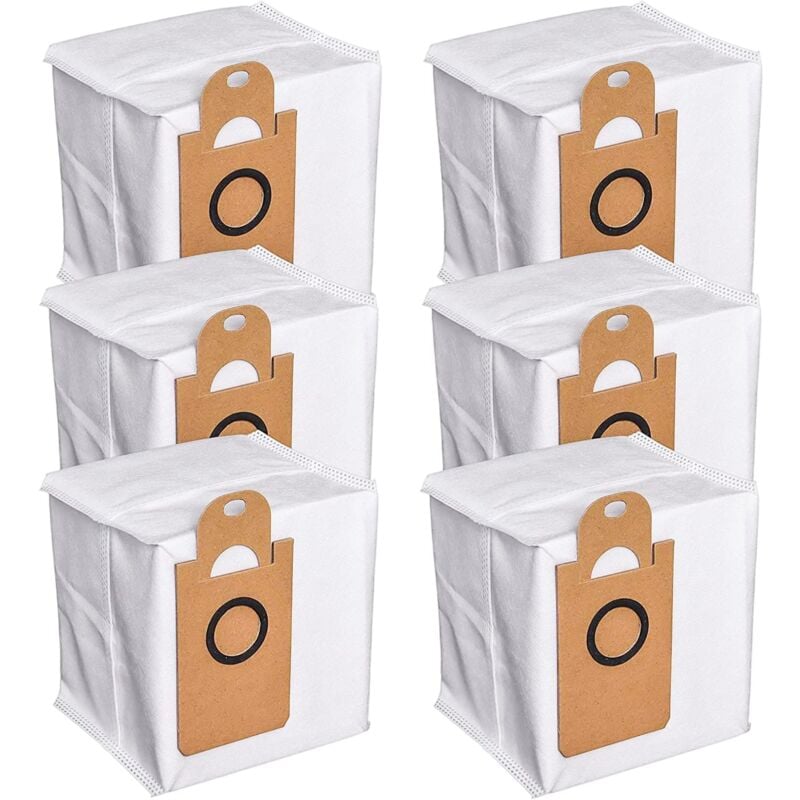 foto del prodotto confezione da 6 sacchetti antipolvere a prova di perdite di grande capacit per aspirapolvere ihome autovac nova, accessori per aspirapolvere