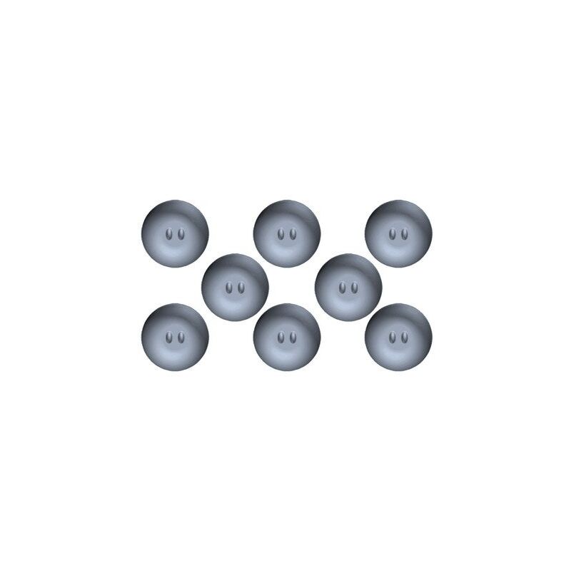 foto del prodotto confezione da 8 fogli adesivi a nido d ape, scotch, diam.19 mm, grigio scotch