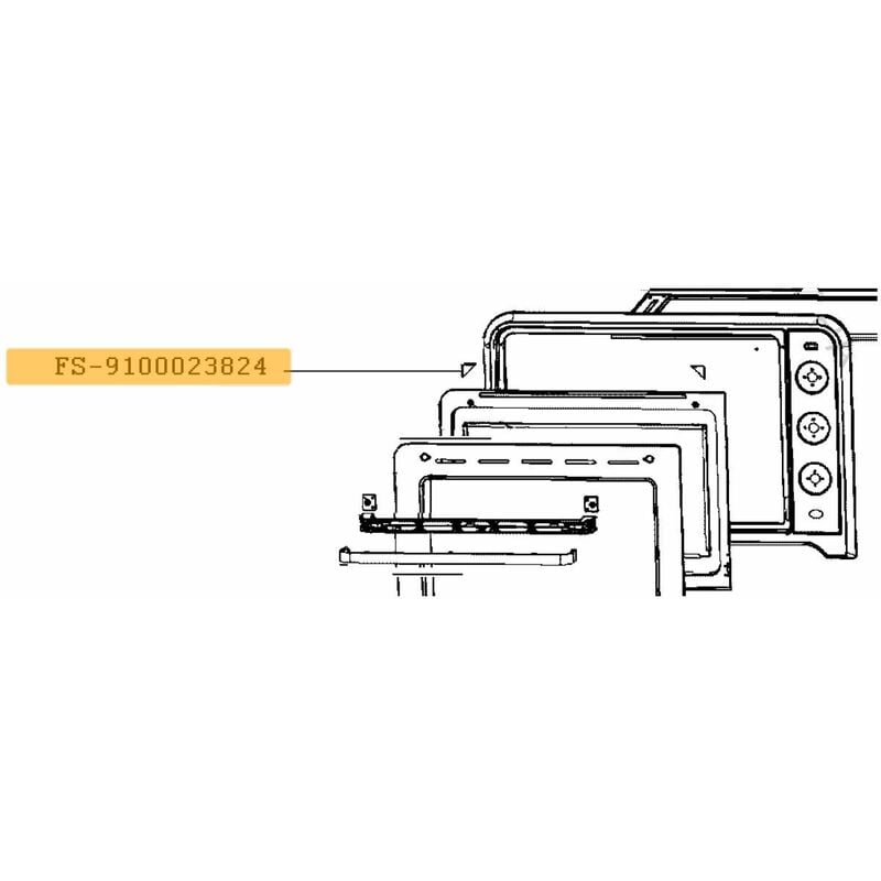foto del prodotto confezione di 2 supporti in vetro forni, fornelli elettrici e a gas moulinex 4355139