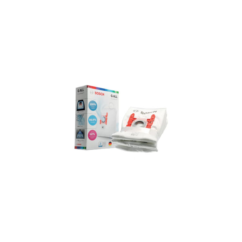 foto del prodotto confezione di 4 sacchetti tipo g originale aspirapolvere bosch 1663504015074000494