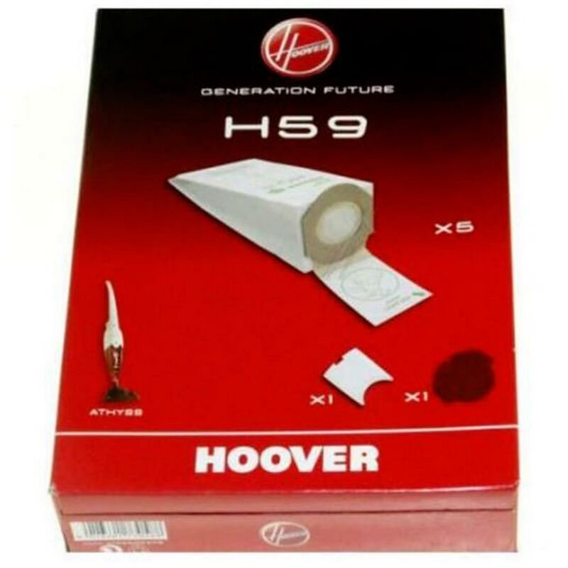 foto del prodotto confezione di 5 sacchetti 1 filtro aspirapolvere hoover 365943664902008563