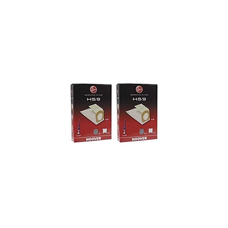 foto del prodotto confezione di 5 sacchetti 1 filtro aspirapolvere hoover 365948055182721733