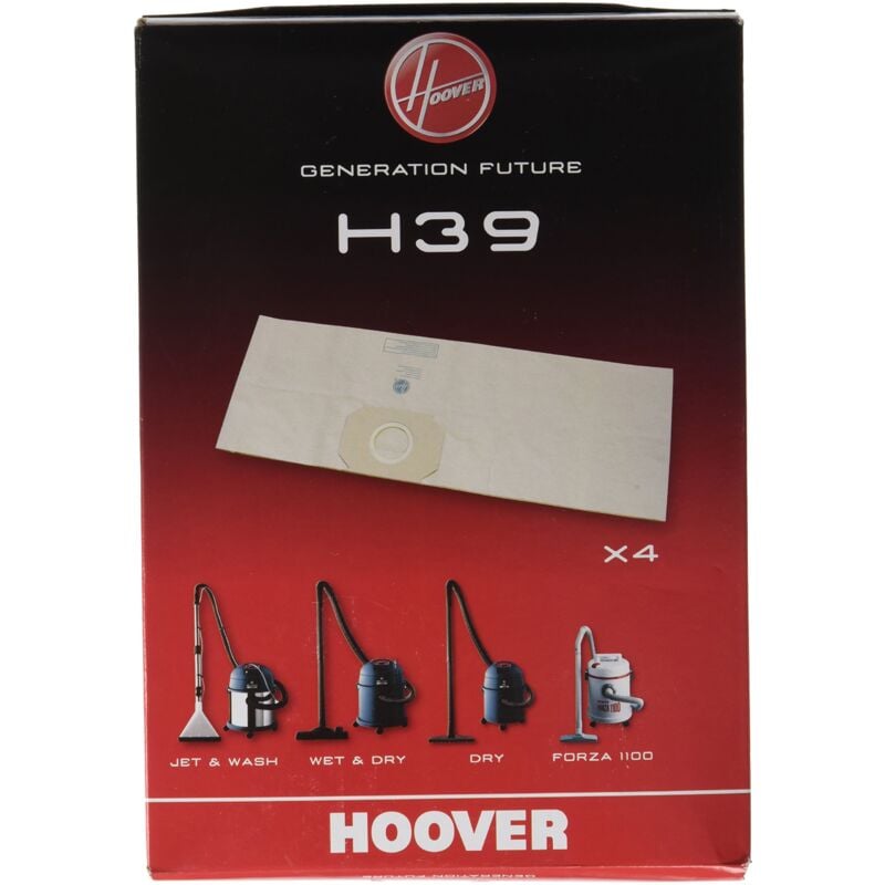foto del prodotto confezione di 5 sacchetti aspirapolvere hoover 36116