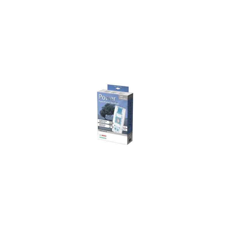foto del prodotto confezione di 5 sacchetti g all originale aspirapolvere bosch 318052