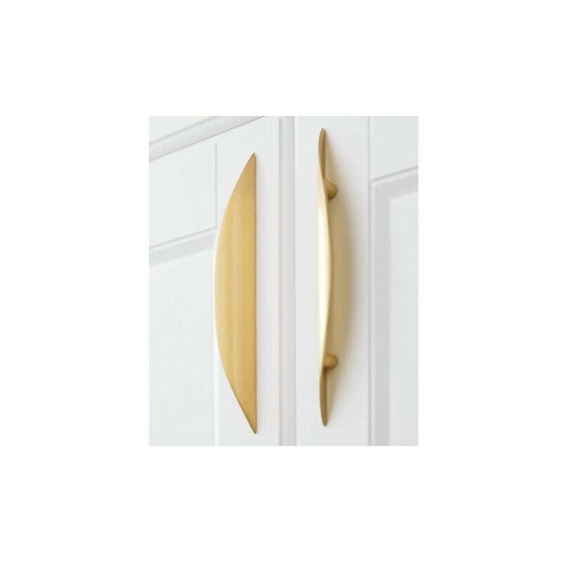 foto del prodotto confezioni da 3,8 96 mm fori per cassetti da cucina maniglia per porta in lega di zinco moderna ferramenta dorata per mobiletto bagno cassettiera