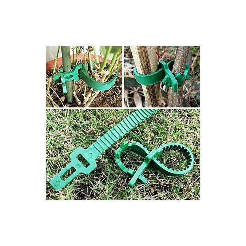 foto del prodotto confezioni di legacci per alberi da 13 , legacci per arbusti resistenti, legacci per alberi da giardino con bloccaggio regolabile per supporto di