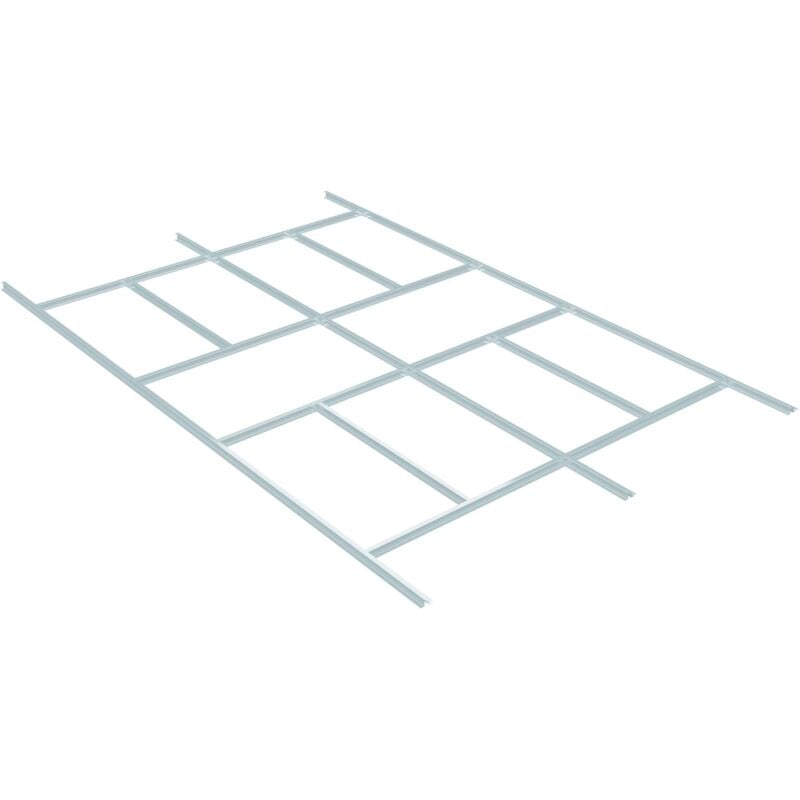 foto del prodotto confine kit di fondazione per casetta da giardino cm. 341x322x211 h cod. 56401 