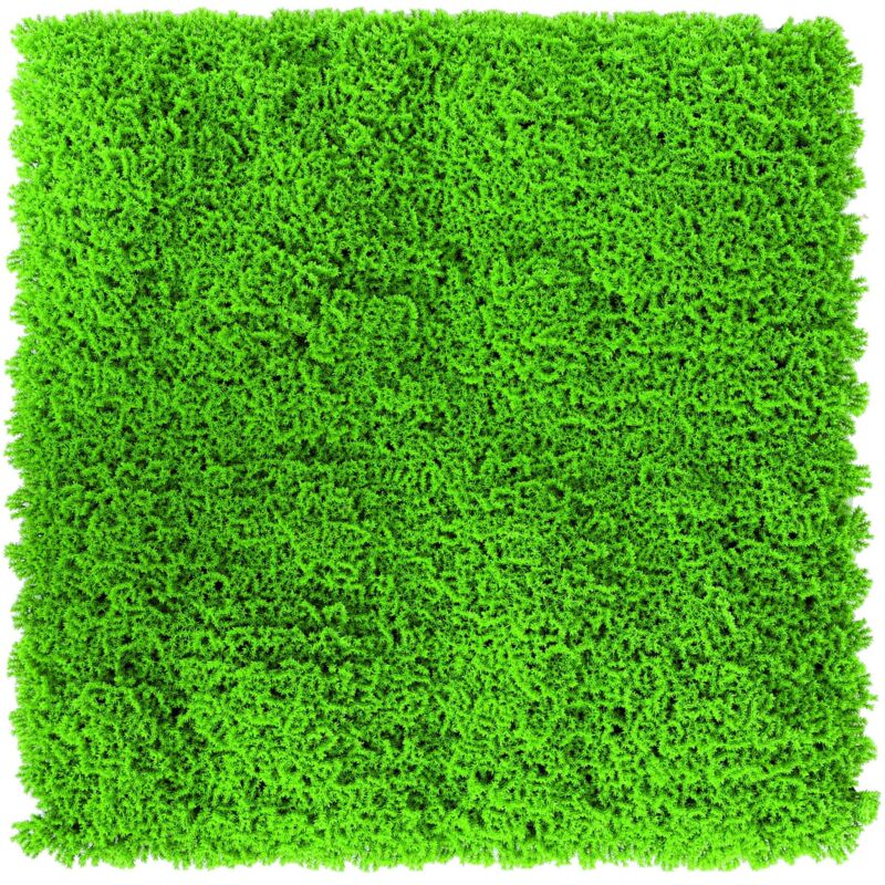 foto del prodotto confine siepe artificiale da parete mod. muschio cm. 50x50
