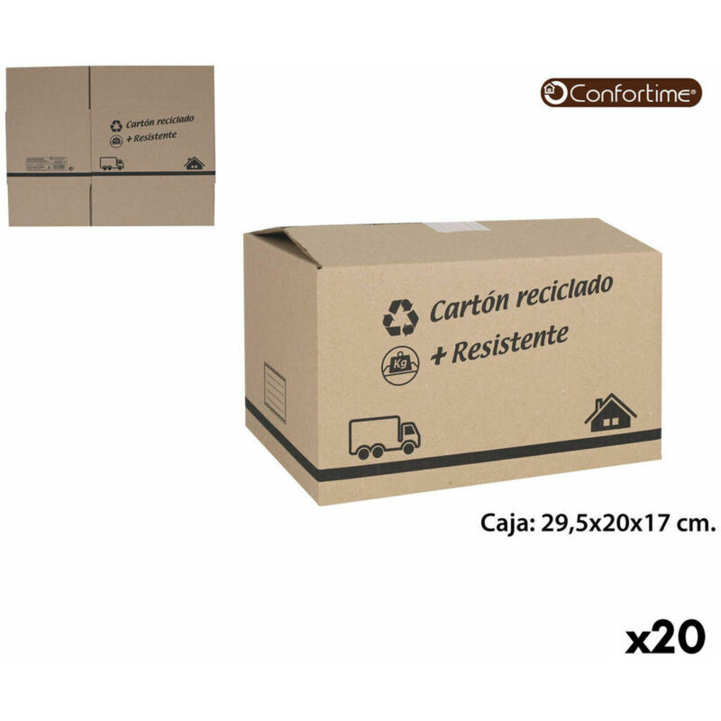 foto del prodotto confortime scatola multiuso cartone 20 unit 29,5 x 20 x 17 cm 