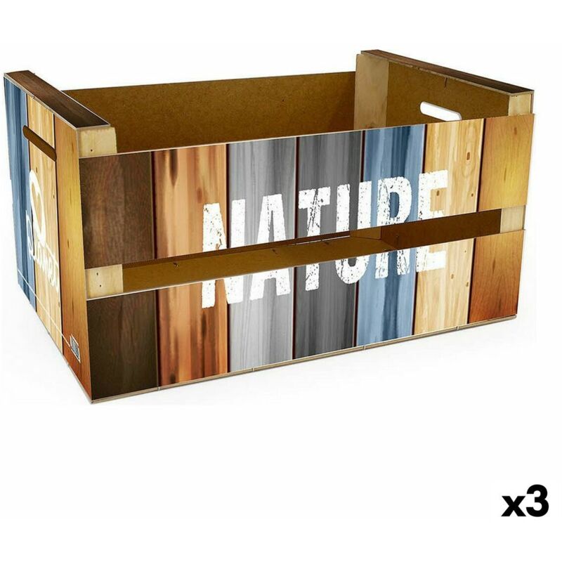 foto del prodotto confortime scatola portaoggetti nature 3 unit 44 x 24,5 x 23 cm 