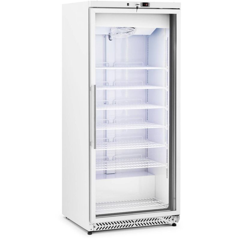 foto del prodotto congelatore ad armadio frigo da 580 l con sette ripiani freezer acciaio inox