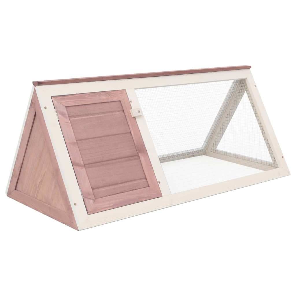 foto del prodotto conigliera in legno marrone cod mxl 43151