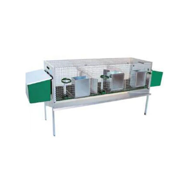 foto del prodotto conigliera plura 200212 ropet scomparti 2 fattrici 1 ingrasso 158 213x51x42 80cm