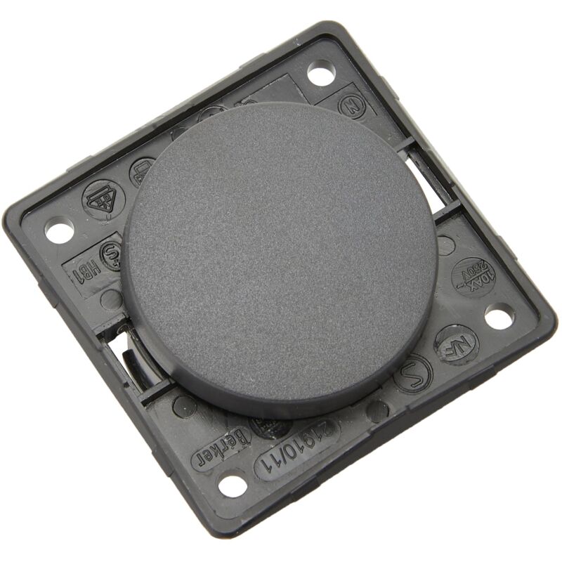foto del prodotto conmutador 16ax, 250v serie berker integro de hager, antracita