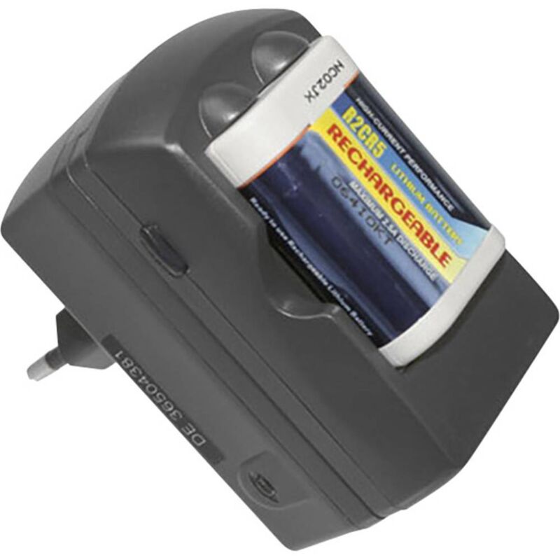 foto del prodotto connect 3000 2cr5 lader caricabatterie universale liion 2cr5