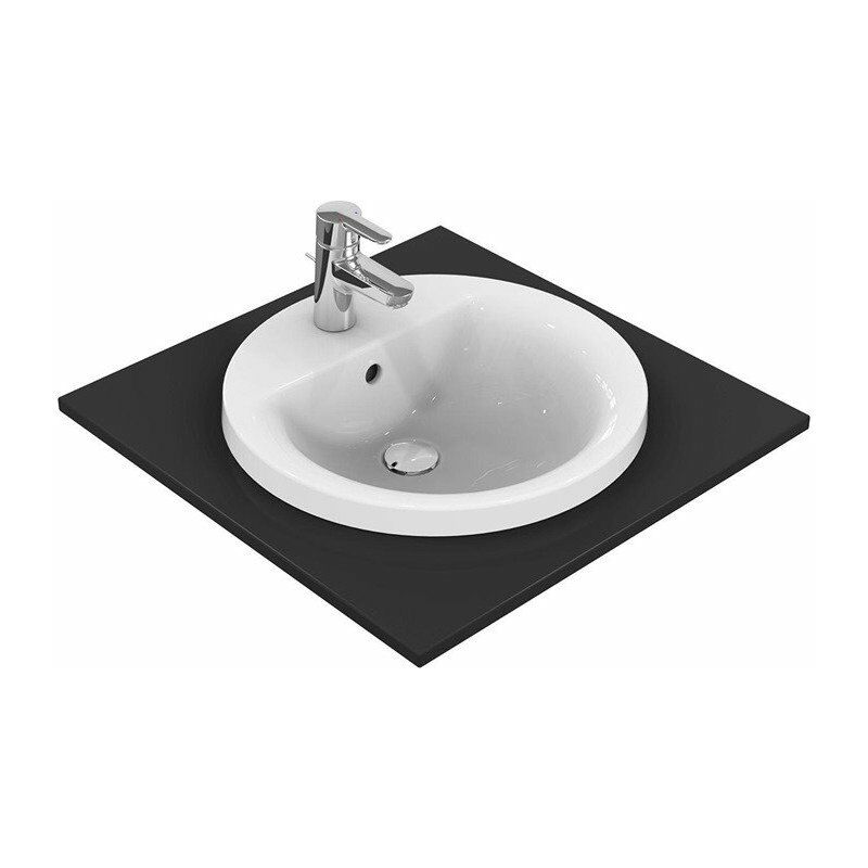 foto del prodotto connect lavabo incasso tondo 480mm bianco