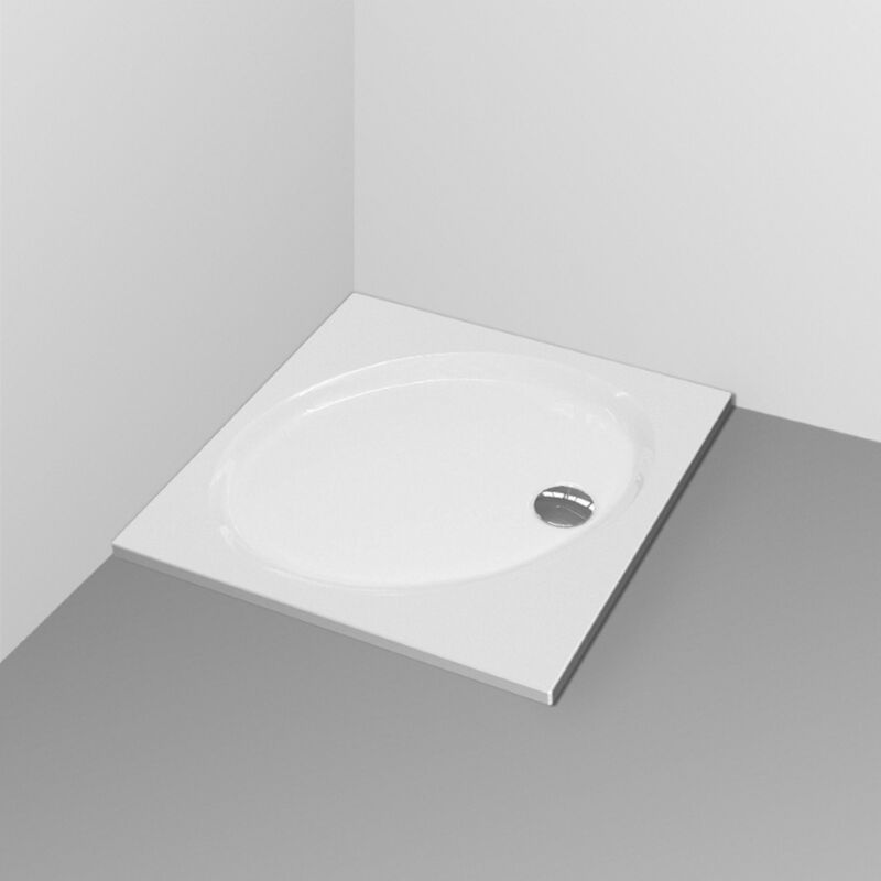 foto del prodotto connect piatto doccia acrilico 90x90 bianco europeo codice prod k197901 ideal standard