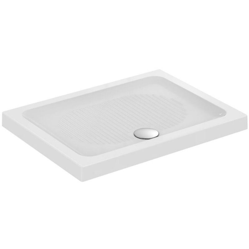 foto del prodotto connect piatto doccia ceramica 100x75 bianco europeo codice prod t268601 ideal standard