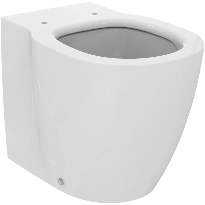 foto del prodotto connect, wc filoparete universale aquablade , water a terra con scarico a flusso lamellare, e052401, bianco ideal standard