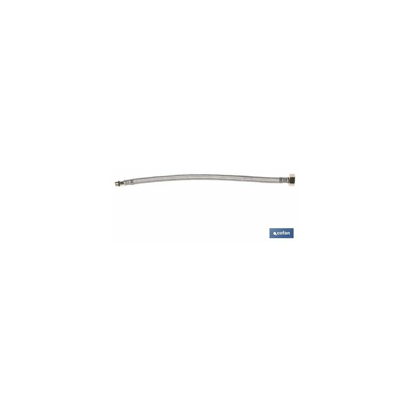 foto del prodotto connessione flessibile inox m10x1 h3 8 35 cm.