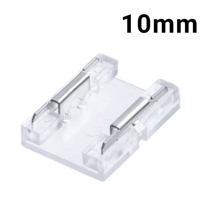 foto del prodotto connettore a 2 pin a clip rapida striscia monocolore 10 mm