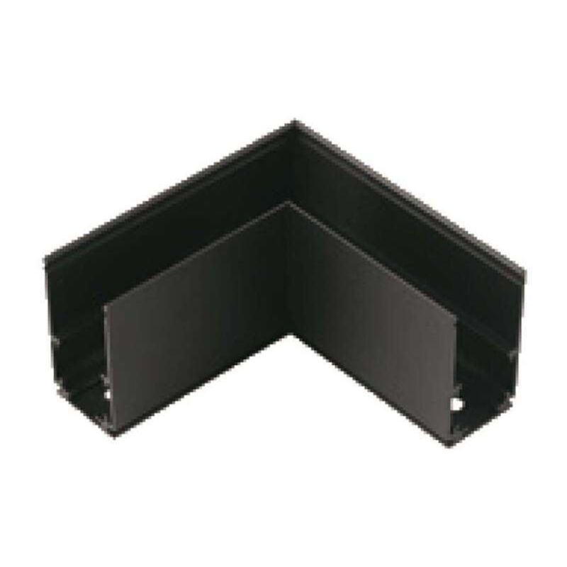 foto del prodotto connettore a forma di l per binario magnetico colore nero v tac