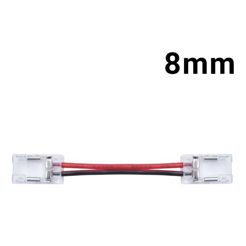 foto del prodotto connettore a ponte da striscia a striscia monocolore da 8 mm per