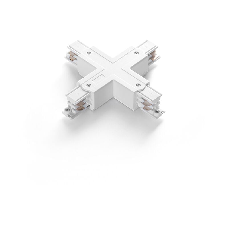 foto del prodotto connettore a x per sistema binario 6894 b bianco