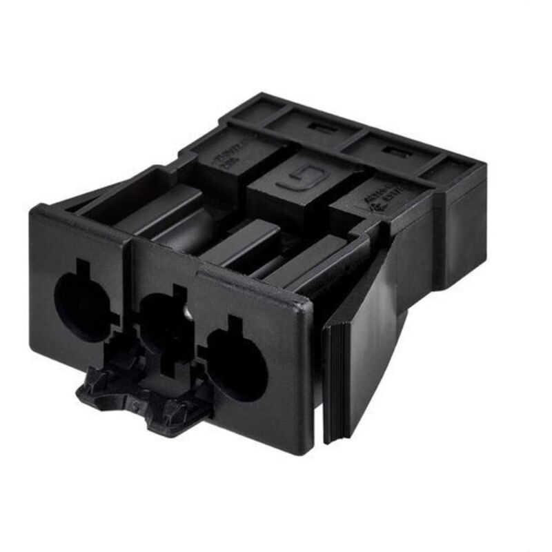 foto del prodotto connettore ad incasso rapido m 3p grigio grafite