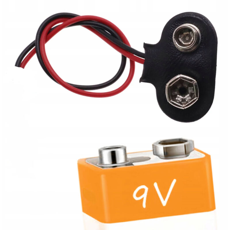 foto del prodotto connettore adattatore batteria 9v dc 2.1 5.5