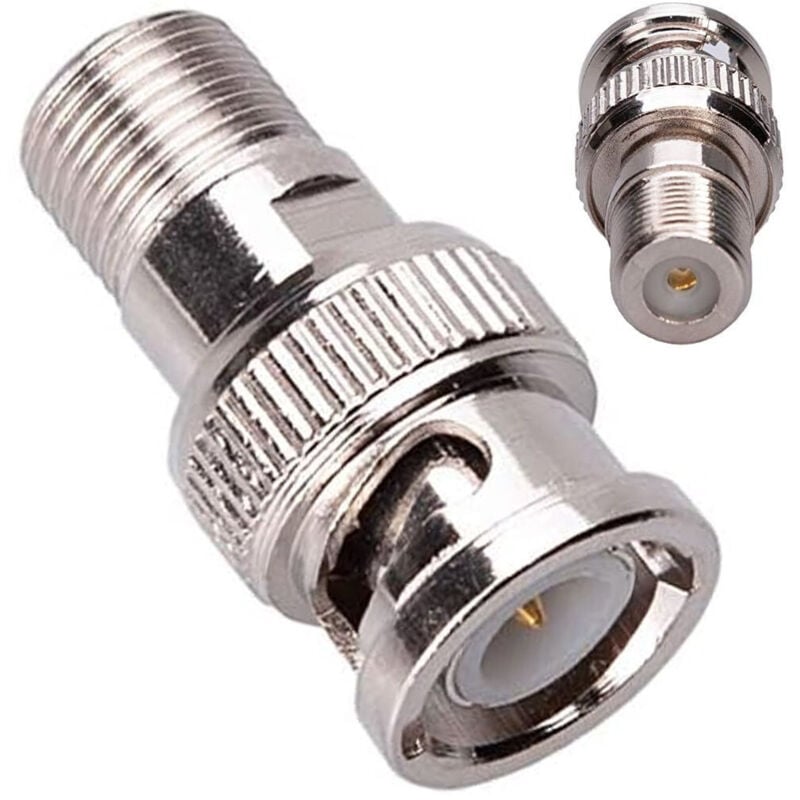 foto del prodotto connettore adattatore maschio bnc presa sat femmina telecamere c-002 - - maxtech