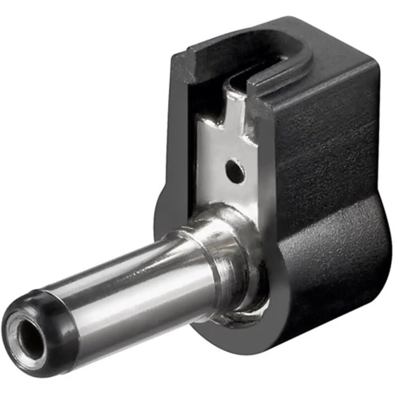 foto del prodotto connettore alimentazione dc angolata 2.1 x 5.5 mm lungo