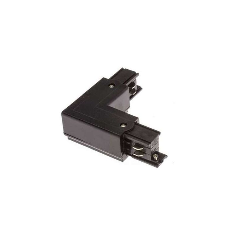 foto del prodotto connettore angolare 90 rail nero 4 fili trifase