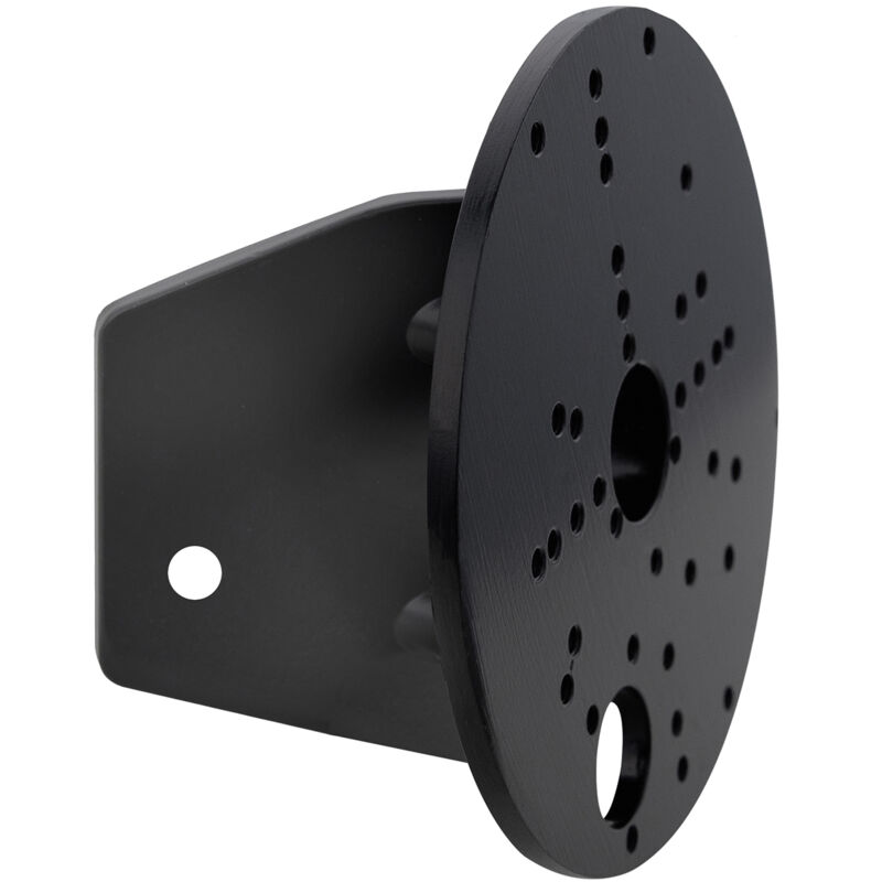 foto del prodotto connettore angolare acciaio nero diametro 11,2cm