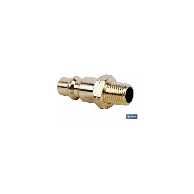 foto del prodotto connettore aria maschio 1 2 flusso grande