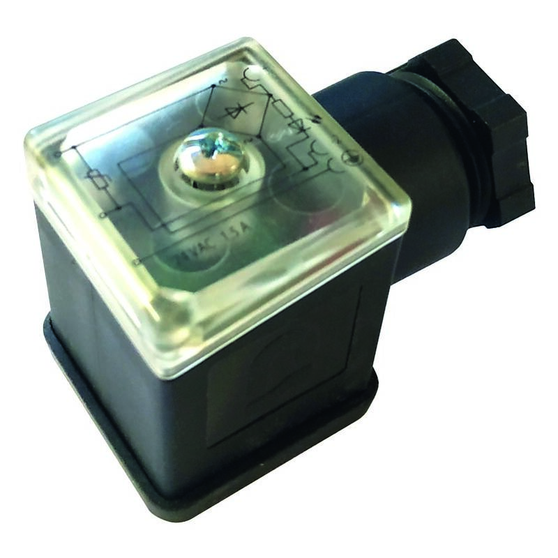 foto del prodotto connettore con led 12v 24v cn 0012 l