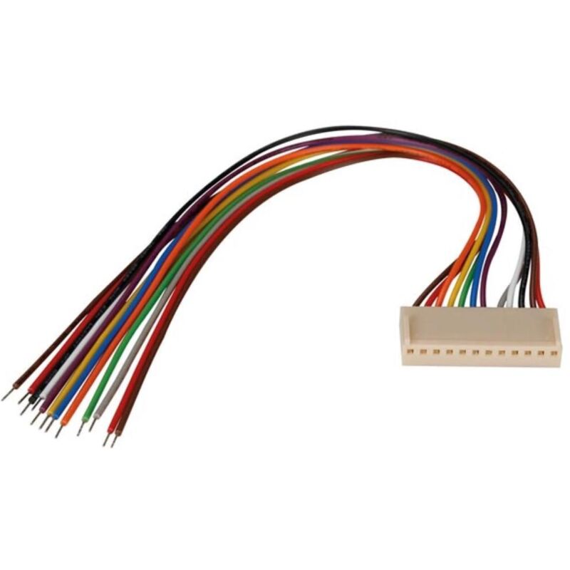 foto del prodotto connettore da scheda a filo femmina 12 contatti 20 cm
