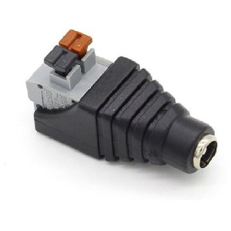 foto del prodotto connettore di alimentazione dc 2.1mm x 5.5mm femmina adattatore telecamera c 040 maxtech