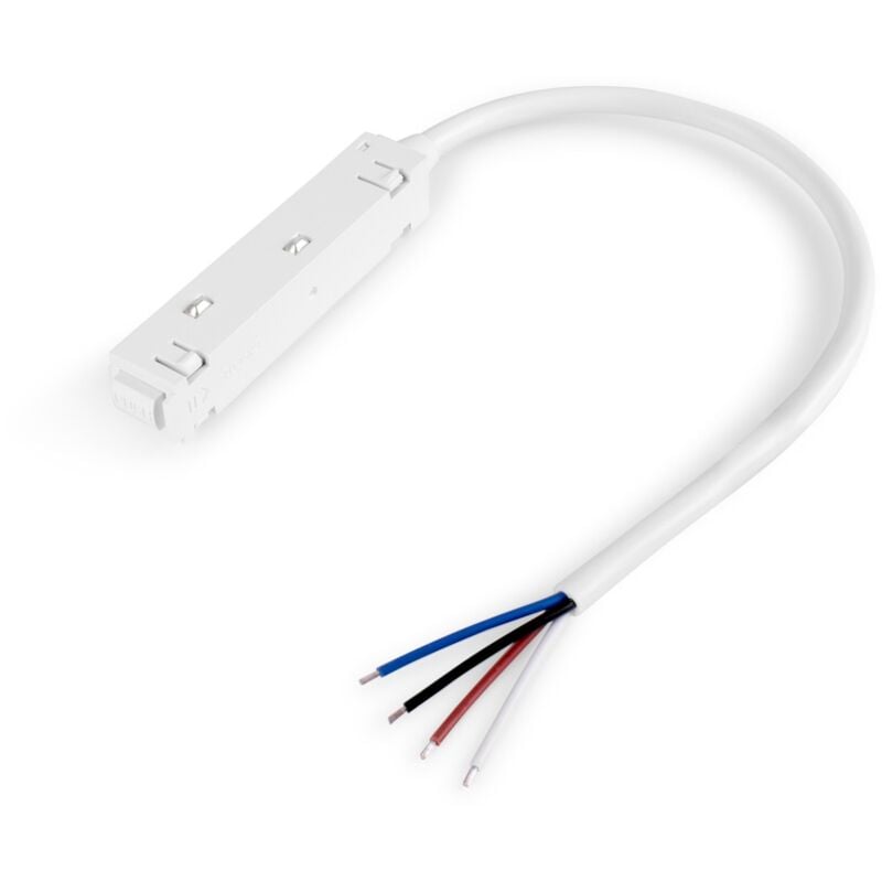 foto del prodotto connettore di avviamento cablato per binario magnetico 48v