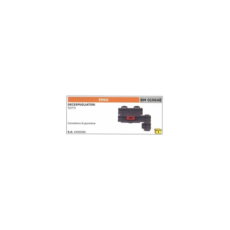 foto del prodotto connettore di giunzione emak per decespugliatore tutti modelli 4400058a