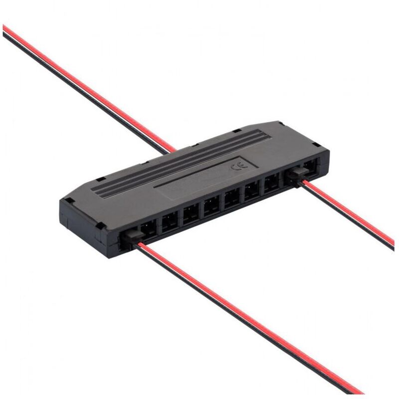 foto del prodotto connettore distributore da 6 10 uscite per strisce led monocolore 10