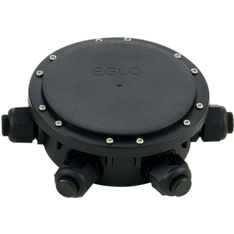 foto del prodotto connettore esterno connector box policarbonato nero