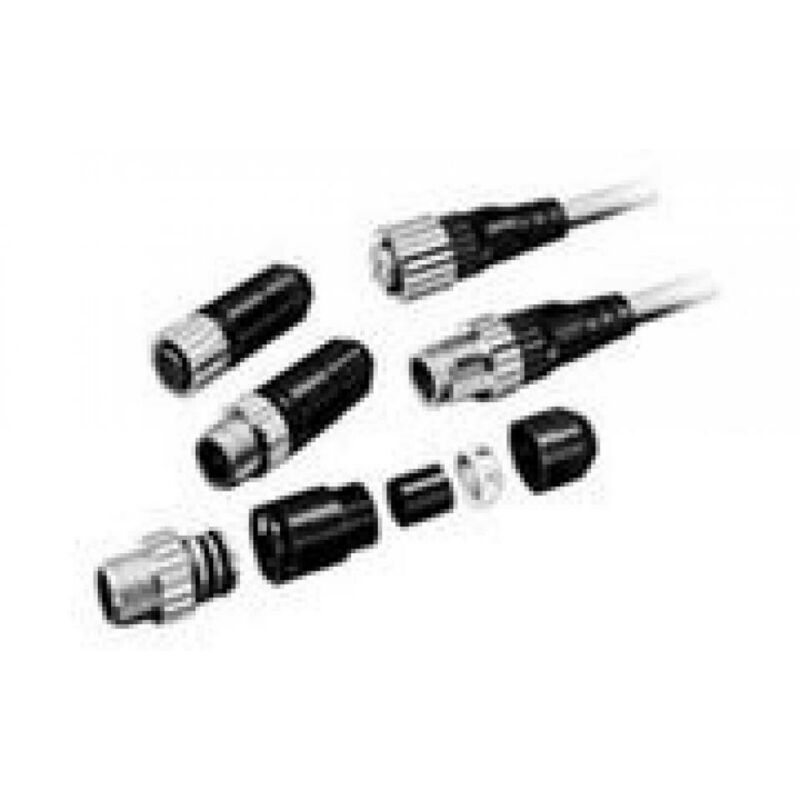 foto del prodotto connettore femmina m12 ang.4 5 mt attuatori xs2flm12pvc4a5m omron