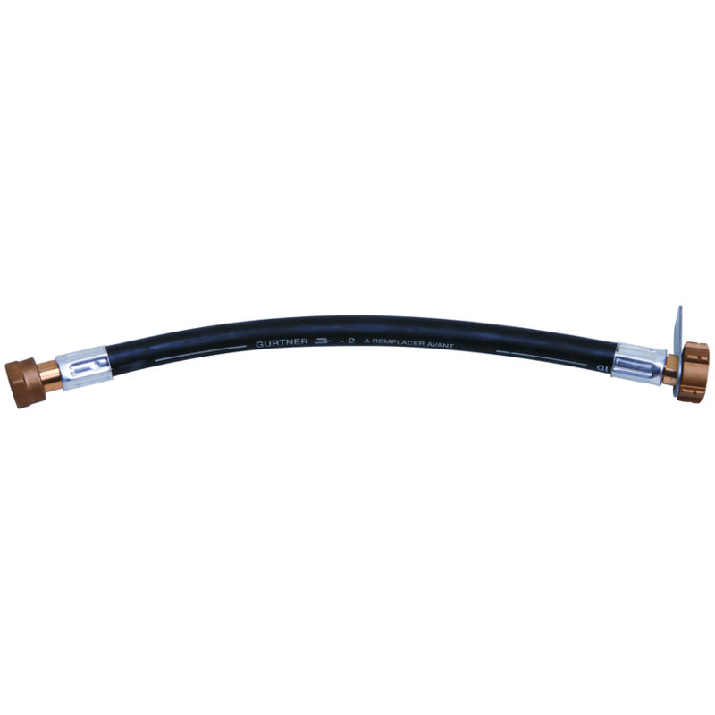 foto del prodotto connettore flessibile butano propano 20x150 femmina attacco bombola 350 mm di lunghezza