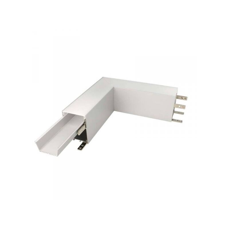 foto del prodotto connettore forma di l per profilo alluminio ba5570