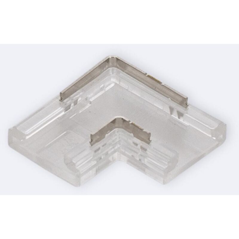 foto del prodotto connettore hippo angolare per strisce led 24 48v dc smd ip20 larga 10mm 10 mm