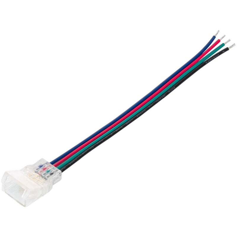 foto del prodotto connettore hippo con cavo per striscia led ip65 rgb
