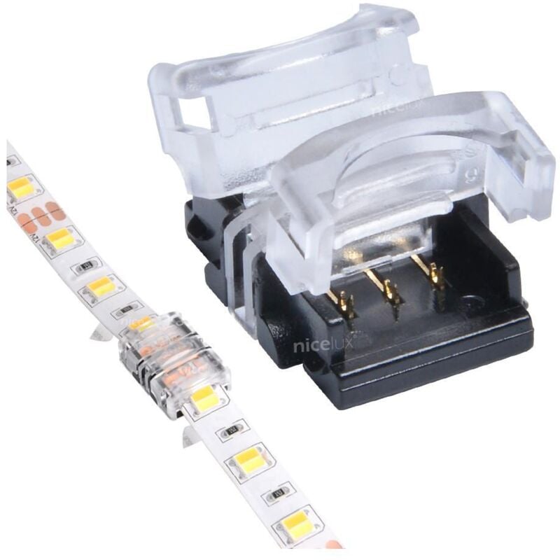 foto del prodotto connettore hippo per strisce led larga 10mm ip65 rgbic