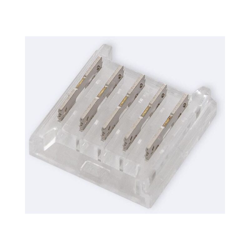 foto del prodotto connettore hippo per strisce led rgbw 12/24v dc smd ip20 larga 12mm 12 mm