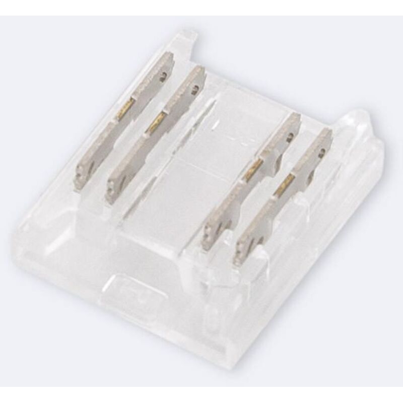 foto del prodotto connettore hippo per unire strisce led rgb rgbic cob 24v dc ip20 larga 10mm 10 mm